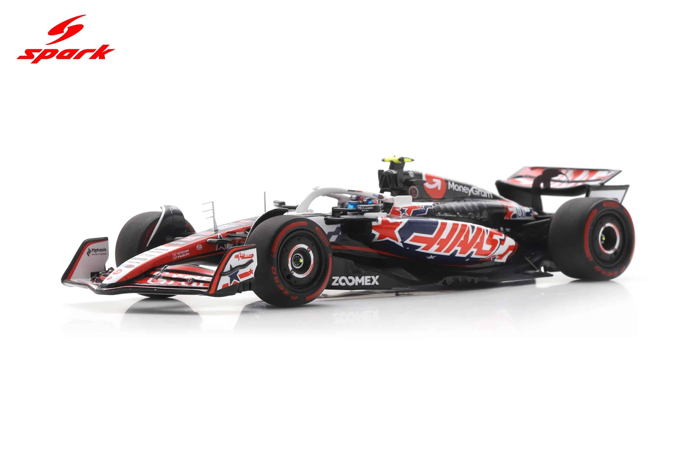 Spark 1:43 Haas VF-25 No.87 US GP 2025 MoneyGram Haas F1 Team Oliver Bearman (S9647) Resin Model 8 Spark 1:43 Haas VF-25 No.87 US GP 2025 MoneyGram Haas F1 Team Oliver Bearman (S9647) Resin Model