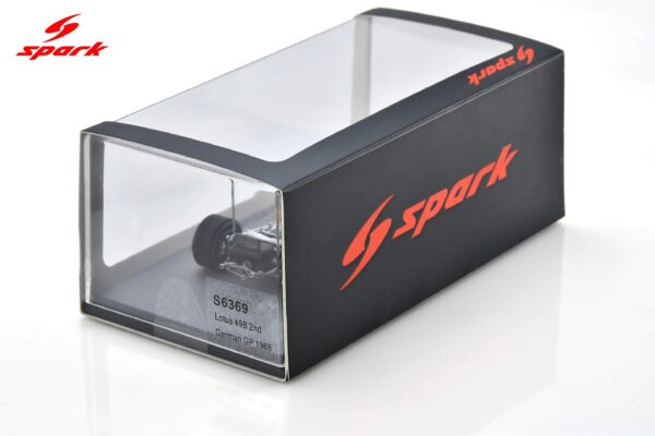 Spark 1:43 Lotus 49B No.3 Dutch GP 1968 Mario Andretti (S6369) - Resin Model 15 Spark 1:43 Lotus 49B No.3 2nd German GP 1968 Graham Hill (S6369) Diecast Model - Image 2