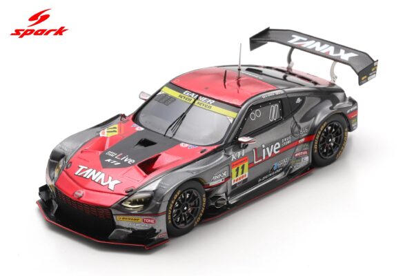 Spark 1:43 Nissan Z GT300 No.11 GAINER TANAX 2025 R. Tomita / K. Oki Super GT Season (43SGT25011) Resin Model