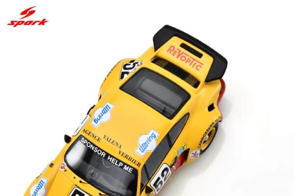Spark 1:43 Porsche Carrera RSR 3.0 No.52 Walter Vollery, Robert Dorchy, Eddy Chapuis Le Mans 24H 1975 (S9802) - Resin Model 17 Spark 1:43 Porsche 911 Carrera RSR 3.0 No.52 Le Mans 24H 1975 (S9802) Diecast Model - Image 13