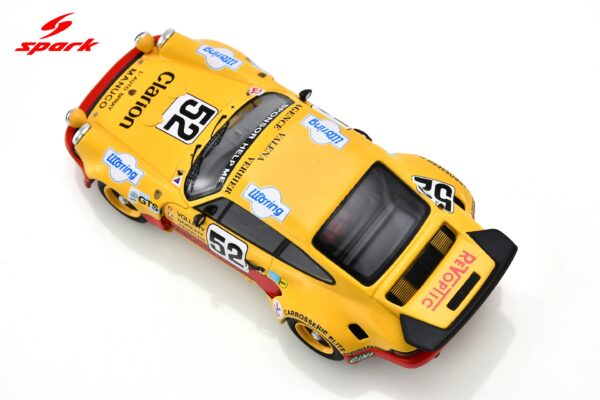 Spark 1:43 Porsche Carrera RSR 3.0 No.52 Walter Vollery, Robert Dorchy, Eddy Chapuis Le Mans 24H 1975 (S9802) - Resin Model 15 Spark 1:43 Porsche 911 Carrera RSR 3.0 No.52 Le Mans 24H 1975 (S9802) Diecast Model - Image 2