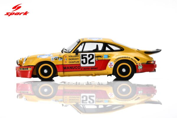 Spark 1:43 Porsche Carrera RSR 3.0 No.52 Walter Vollery, Robert Dorchy, Eddy Chapuis Le Mans 24H 1975 (S9802) - Resin Model 11 Spark 1:43 Porsche 911 Carrera RSR 3.0 No.52 Le Mans 24H 1975 (S9802) Diecast Model - Image 5