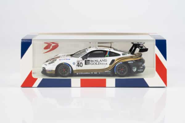 Spark 1:43 Porsche 911 GT3 Cup No.40 Andrew Rackstraw Porsche Carrera Cup Great Britain Champion 2025 (UK040) Limited Edition Resin Model 6 Spark 1:43 Porsche 911 GT3 Cup No.40 Andrew Rackstraw Porsche Carrera Cup Great Britain Champion 2025 (UK040) Limited Edition Resin Model