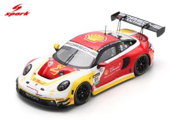 Spark 1:43 Porsche 911 GT3R No.91 The Bend Motorsport Park Bathurst 12h 2025 L.Heinrich Y.Shahin S.Shahin M.Schuring (AS084) Limited Edition Resin Model