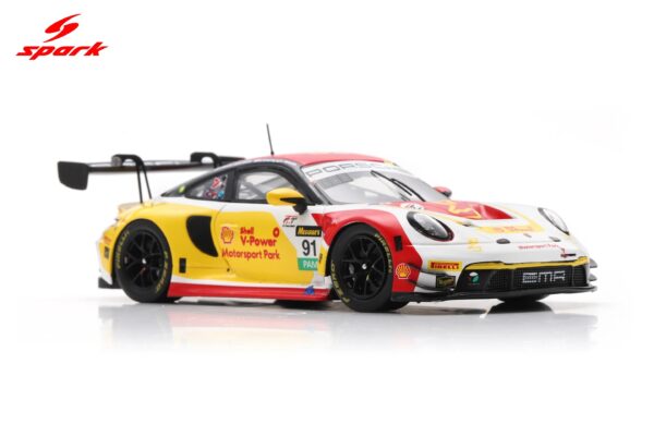 Spark 1:43 Porsche 911 GT3R No.91 The Bend Motorsport Park Bathurst 12h 2025 L.Heinrich Y.Shahin S.Shahin M.Schuring (AS084) Limited Edition Resin Model 13 Spark 1:43 Porsche 911 GT3R No.91 The Bend Motorsport Park Bathurst 12h 2025 L.Heinrich Y.Shahin S.Shahin M.Schuring (AS084) Limited Edition Resin Model