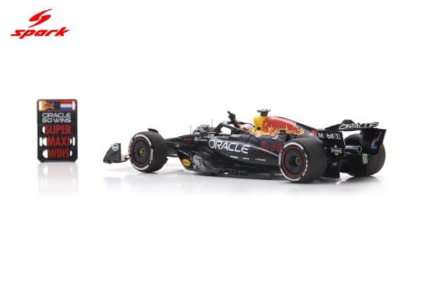 Spark 1:43 Red Bull Racing RB21 No.1 Oracle Red Bull Racing Winner Italian GP 2025 Max Verstappen Oracle 50 Wins with Pit Board (S9636) Resin Model 16 Spark 1:43 Red Bull Racing RB21 No.1 Oracle Red Bull Racing Winner Italian GP 2025 Max Verstappen Oracle 50 Wins with Pit Board (S9636) Resin Model