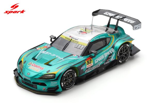 Spark 1:43 Toyota GR Supra No.52 Saitama Toyopet Green Brave 2025 Hiroki Yoshida / Seita Nonaka Super GT Season (43SGT25052) Resin Model
