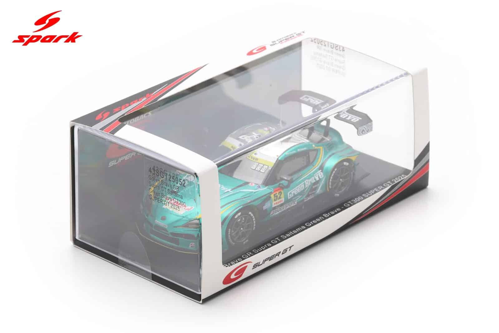 Spark 1:43 Toyota GR Supra No.52 Saitama Toyopet Green Brave 2025
