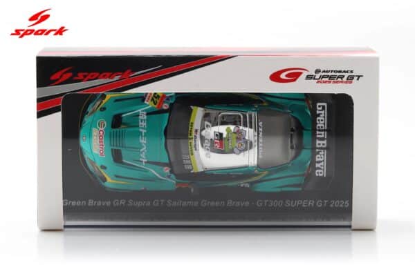 Spark 1:43 Toyota GR Supra No.52 Saitama Toyopet Green Brave 2025 Hiroki Yoshida / Seita Nonaka Super GT Season (43SGT25052) Resin Model 15 Spark 1:43 Toyota GR Supra No.52 Saitama Toyopet Green Brave 2025 Hiroki Yoshida / Seita Nonaka Super GT Season (43SGT25052) Resin Model