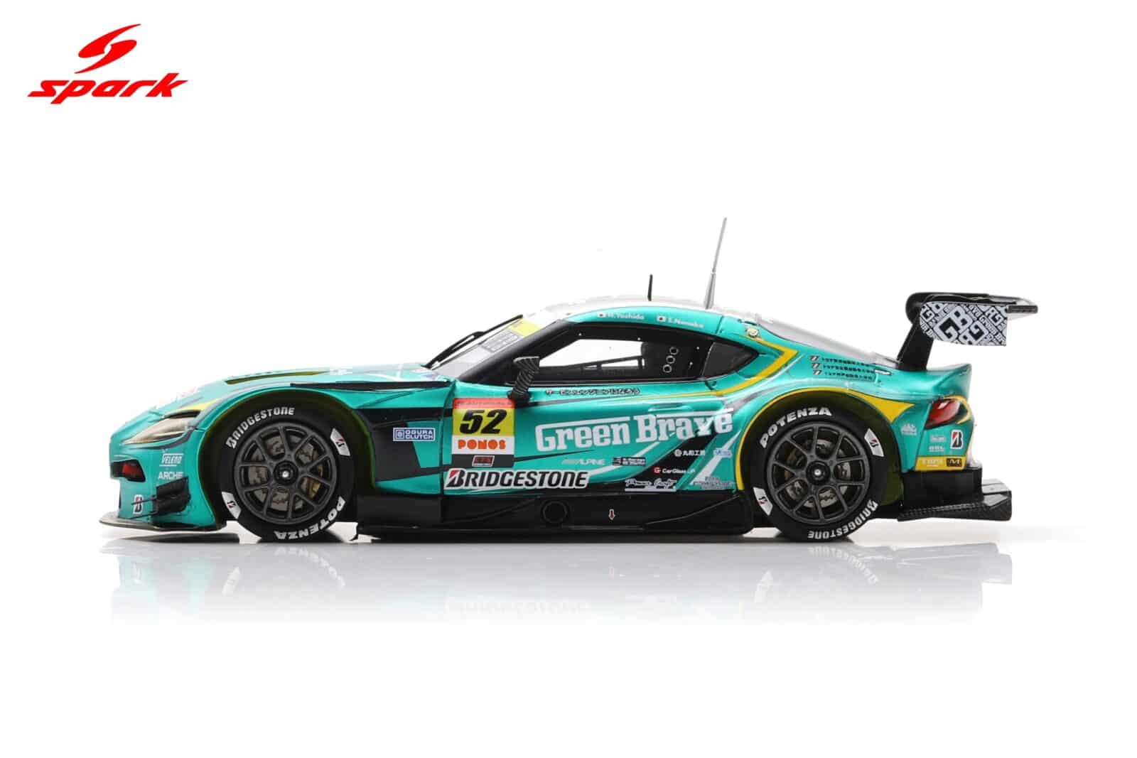 Spark 1:43 Toyota GR Supra No.52 Saitama Toyopet Green Brave 2025