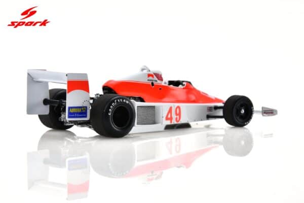 Spark 1:43 McLaren M23 No.49 US GP 1977 Hector Rebaque (S7472) - Resin Model 12 Spark 1:43 Williams FW06 No.49 Race of Champions 1979 (S7472) Diecast Model - Image 3