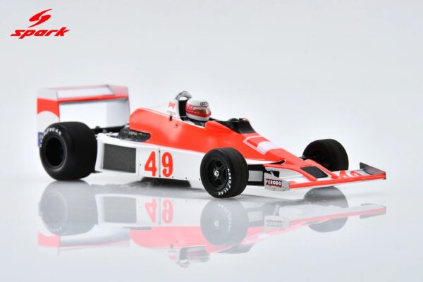 Spark 1:43 McLaren M23 No.49 US GP 1977 Hector Rebaque (S7472) - Resin Model 11 Spark 1:43 Williams FW06 No.49 Race of Champions 1979 (S7472) Diecast Model - Image 4