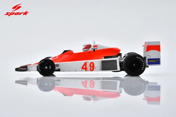 Spark 1:43 McLaren M23 No.49 US GP 1977 Hector Rebaque (S7472) - Resin Model 19 Spark 1:43 Williams FW06 No.49 Race of Champions 1979 (S7472) Diecast Model - Image 5