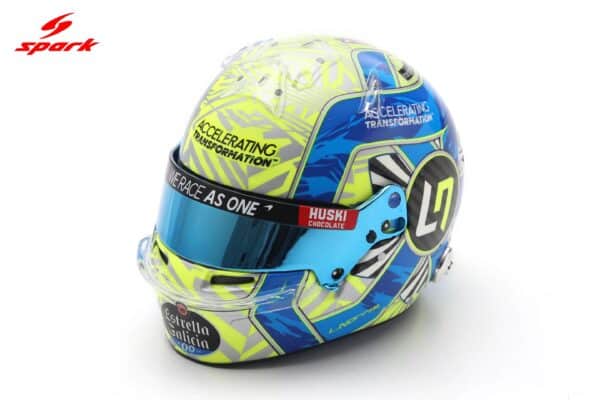 Spark 1:5 Lando Norris McLaren F1 Helmet 2020 Season (5HF042) Resin Model
