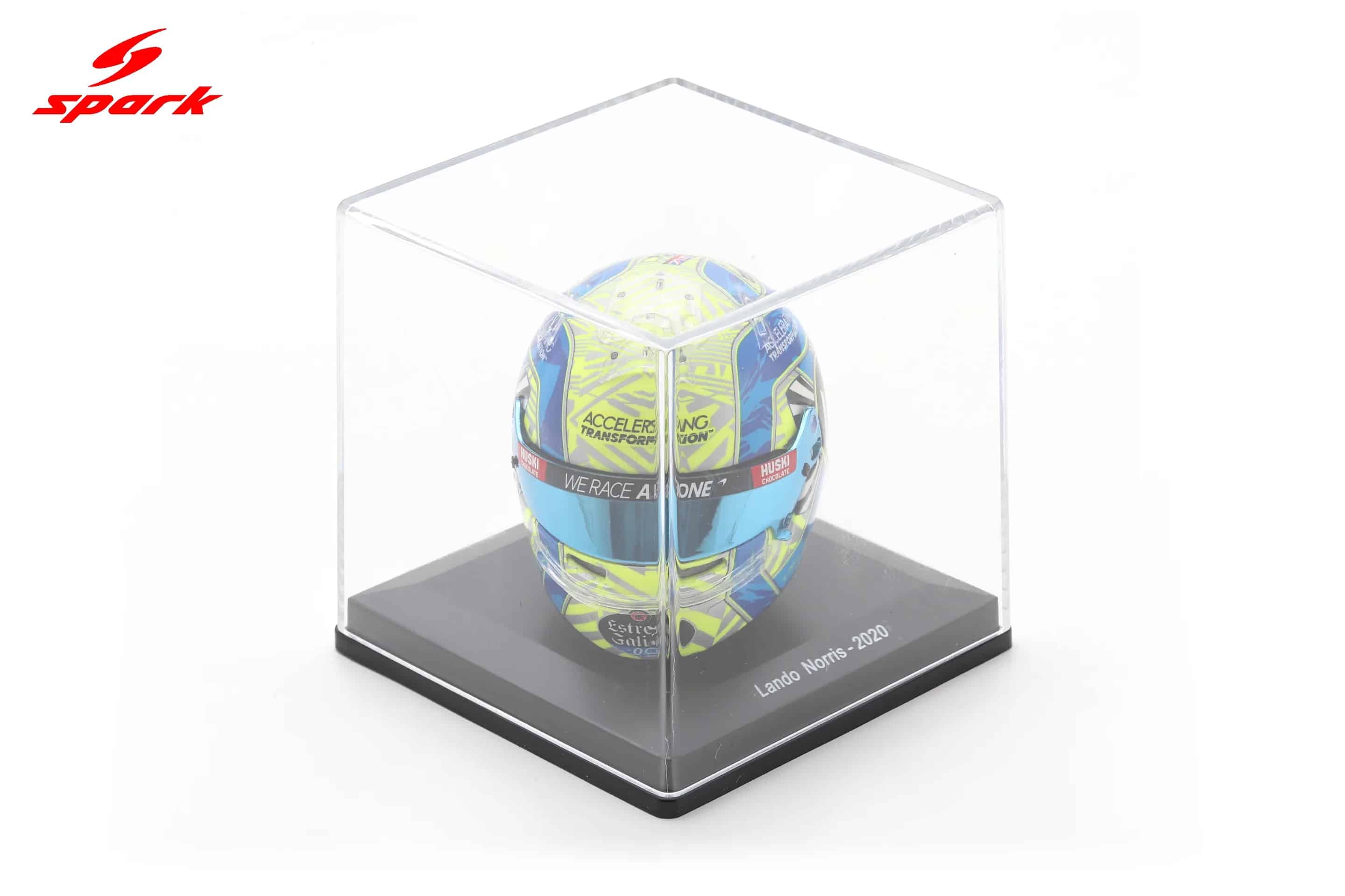 Spark 1:5 Lando Norris McLaren F1 Helmet 2020 Season (5HF042) Resin Model 10 Spark 1:5 Lando Norris McLaren F1 Helmet 2020 Season (5HF042) Resin Model