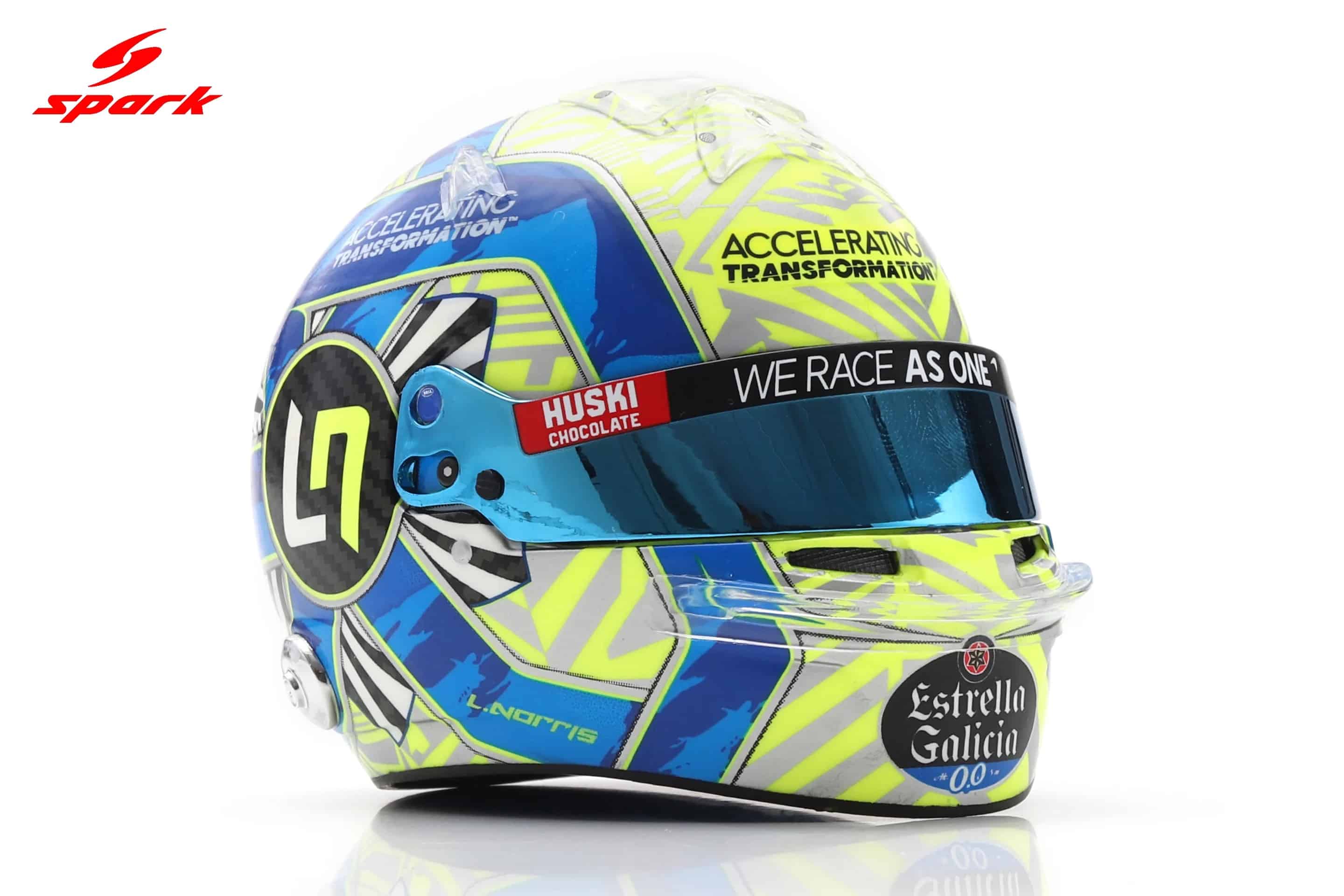 Spark 1:5 Lando Norris McLaren F1 Helmet 2020 Season (5HF042) Resin Model 3 Spark 1:5 Lando Norris McLaren F1 Helmet 2020 Season (5HF042) Resin Model