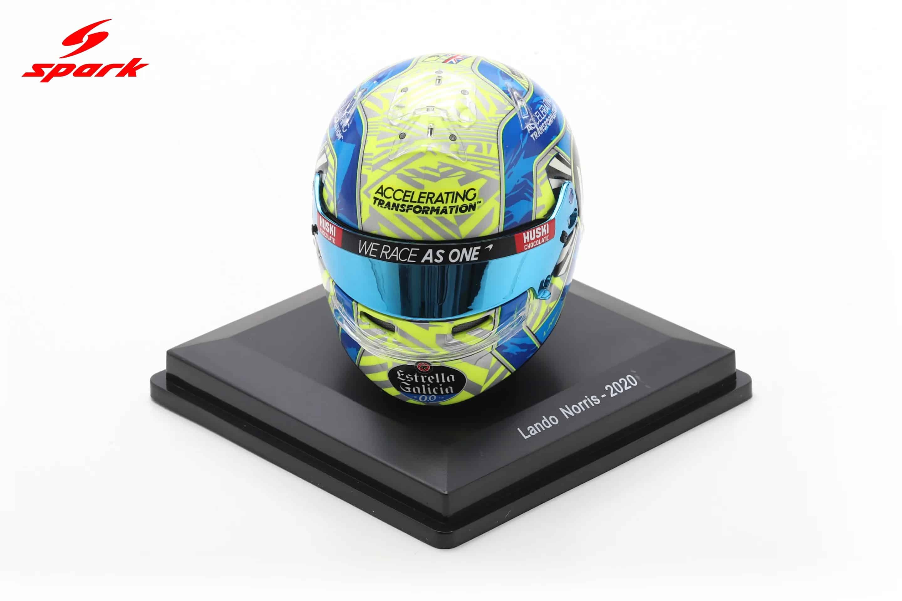 Spark 1:5 Lando Norris McLaren F1 Helmet 2020 Season (5HF042) Resin Model 8 Spark 1:5 Lando Norris McLaren F1 Helmet 2020 Season (5HF042) Resin Model