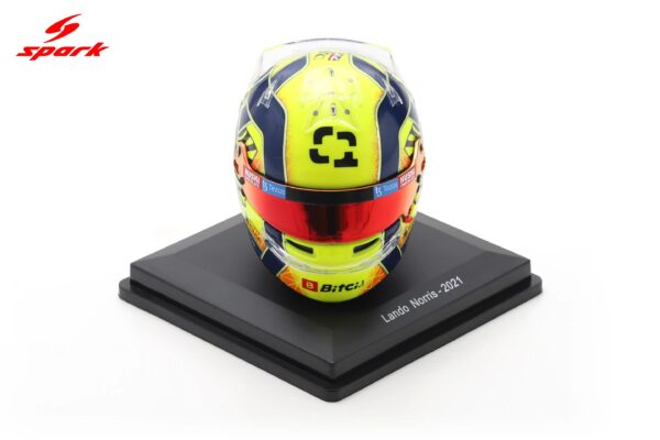 Spark 1:5 Lando Norris McLaren F1 Helmet 2021 Season (5HF054) Resin Model 20 Spark 1:5 Lando Norris McLaren F1 Helmet 2021 Season (5HF054) Resin Model