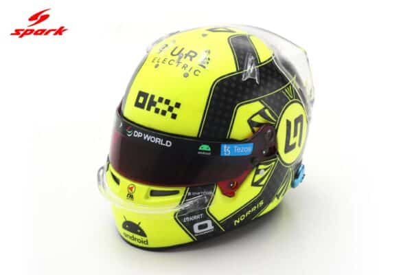 Spark 1:5 Lando Norris McLaren F1 Helmet 2023 Season (5HF091) Resin Model