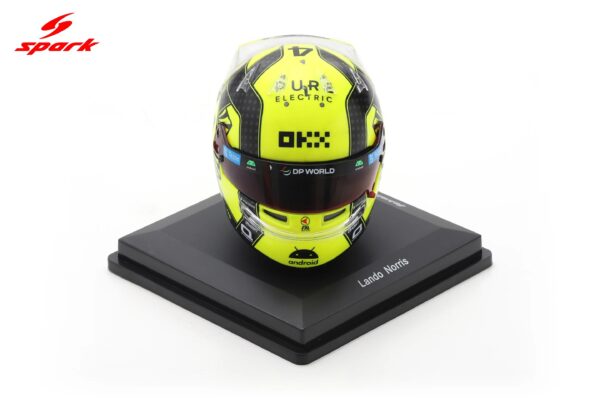 Spark 1:5 Lando Norris McLaren F1 Helmet 2023 Season (5HF091) Resin Model 18 Spark 1:5 Lando Norris McLaren F1 Helmet 2023 Season (5HF091) Resin Model