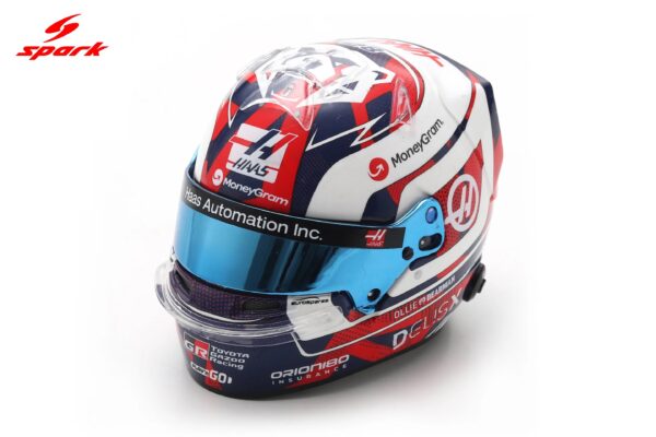 Spark 1:5 Ollie Bearman British GP 2025 Helmet Replica (5HF221)