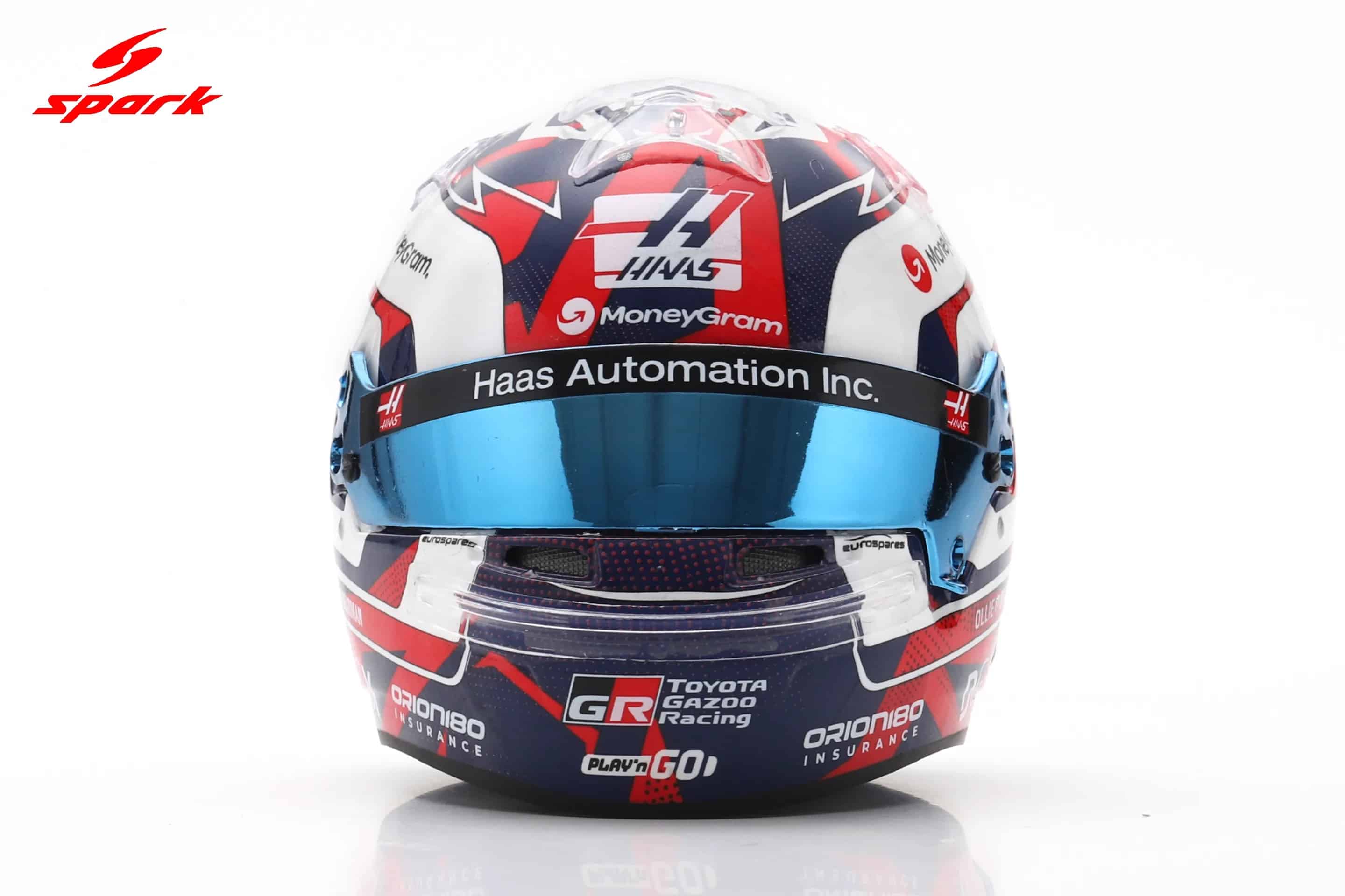 Spark 1:5 Ollie Bearman British GP 2025 Helmet Replica (5HF221) 10 Spark 1:5 Ollie Bearman British GP 2025 Helmet Replica (5HF221)