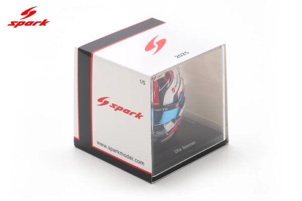 Spark 1:5 Ollie Bearman British GP 2025 Helmet Replica (5HF221) 24 Spark 1:5 Ollie Bearman British GP 2025 Helmet Replica (5HF221)