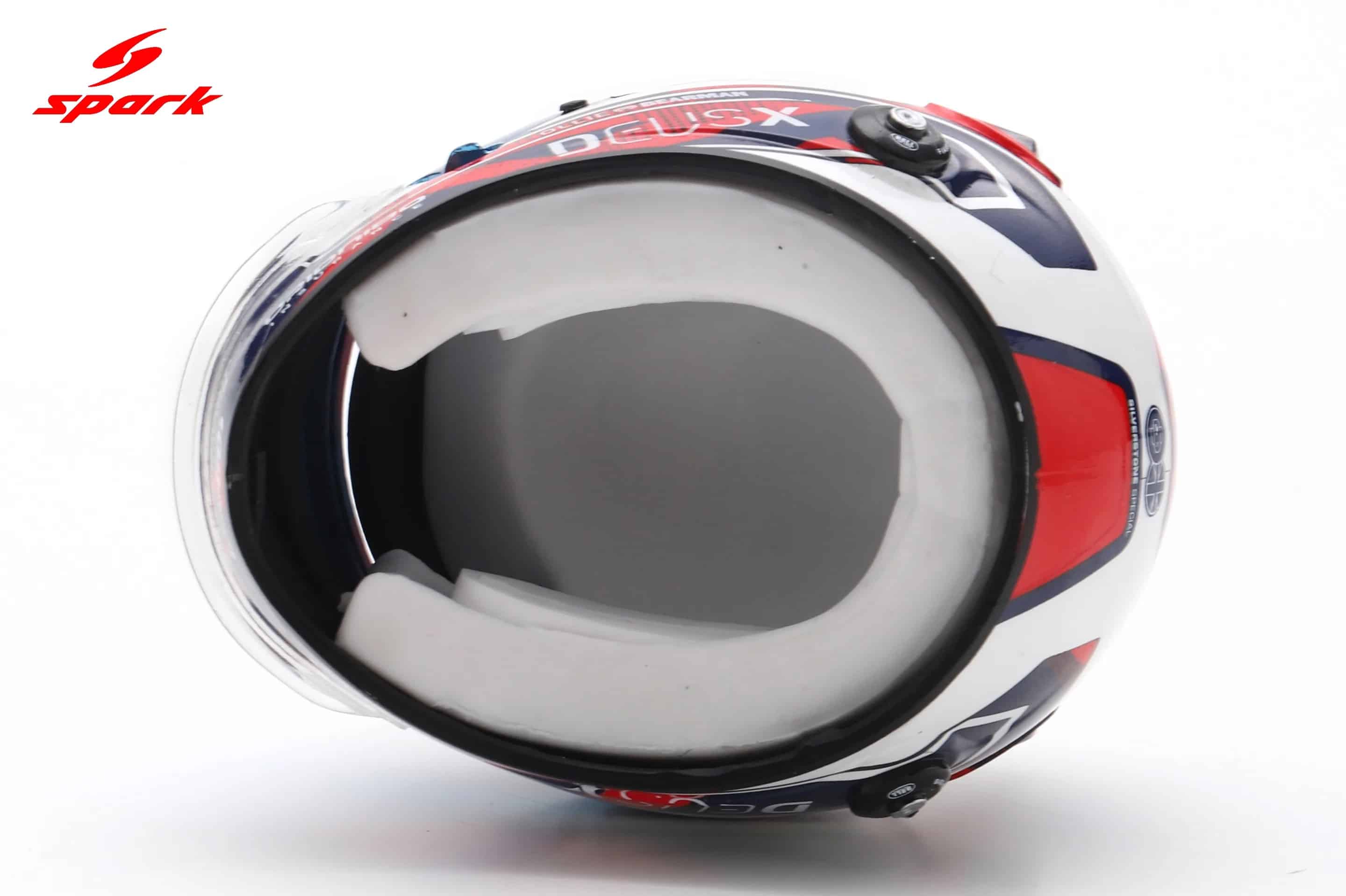 Spark 1:5 Ollie Bearman British GP 2025 Helmet Replica (5HF221) 9 Spark 1:5 Ollie Bearman British GP 2025 Helmet Replica (5HF221)