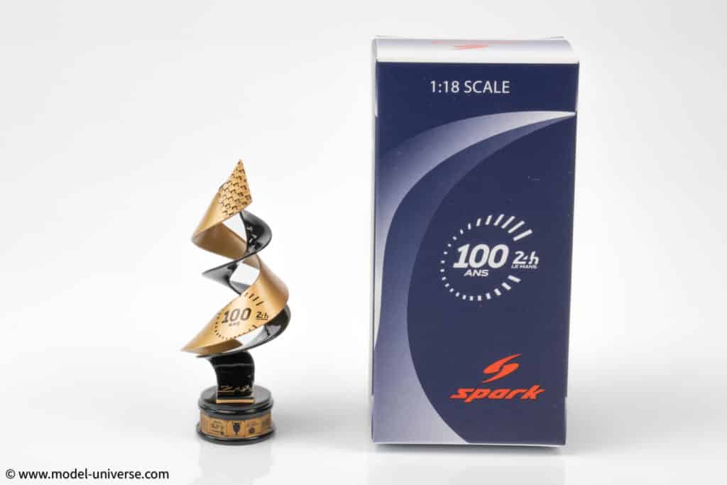 Latest arrivals at model-universe.com - 22 July 2025 : including Audi R8's by Keng Fai, AMG's by i-scale, Porsche 911's by Minichamps and much more.. 34 Spark - 1:18 24h Le Mans 100 Year Anniversary Winner's Trophy Replica