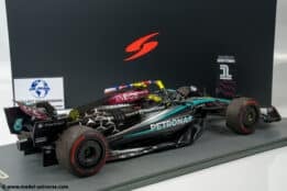 Spark 1:12 Mercedes-AMG Petronas F1 W15 #44 Winner British GP 2024 Lewis Hamilton - Limited Edition Resin Model