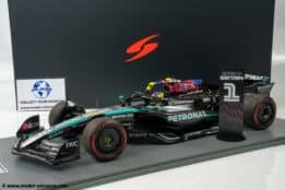 Spark 1:12 Mercedes-AMG Petronas F1 W15 #44 Winner British GP 2024 Lewis Hamilton - Limited Edition Resin Model