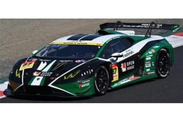 Spark 1:43 Lamborghini GT3 No.87 JLOC 2026 Kazuki Matsuura / Yuya Motojima Super GT Season (43SGT26087) Resin Model