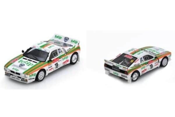 Spark 1:43 Lancia 037 Rally No.18 1983 Miki Biasion / Tiziano Siviero Sanremo Rally (S9172) Resin Model