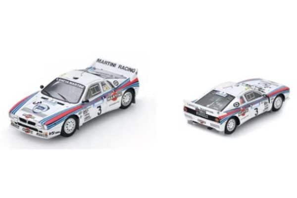 Spark 1:43 Lancia 037 Rally No.3 1983 Christian Geistdörfer / Walter Röhrl Acropolis Rally (S9167) Resin Model