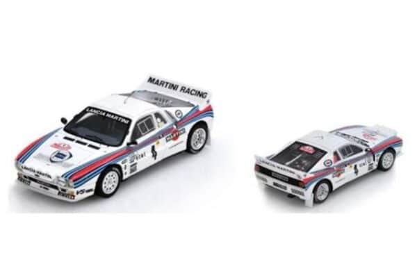 Spark 1:43 Lancia 037 Rally No.4 Martini Racing 1983 Markku Alén / Ilkka Kivimäki Monte Carlo Rally (S9164) Resin Model
