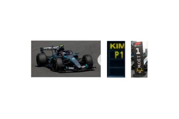 Spark 1:43 Mercedes-AMG W17 No.12 PETRONAS F1 Team 2026 Andrea Kimi Antonelli Chinese GP (S9381) Resin Model