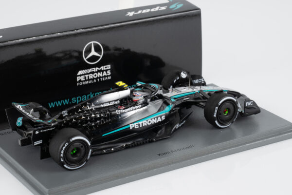 Spark 1:43 Mercedes W16 No.12 Andrea Kimi Antonelli Azerbaijan GP 2025 – front view