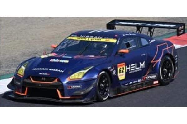 Spark 1:43 Nissan GT-R No.62 HELM Motorsports 2026 R. Hiraki / Yuya Hiraki Super GT Season (43SGT26062) Resin Model
