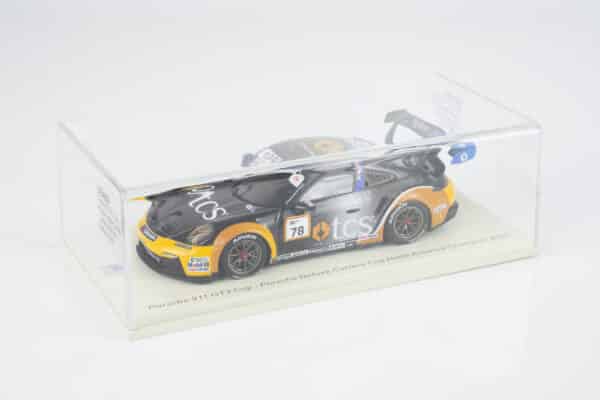 Spark 1:43 Porsche 911 GT3 Cup No.78 Ryan Yardley Porsche Deluxe Carrera Cup North America Champion 2025 (US460) Limited Edition Resin Model 5 Spark 1:43 Porsche 911 GT3 Cup No.78 Ryan Yardley Carrera Cup North America Champion 2025 – in display case