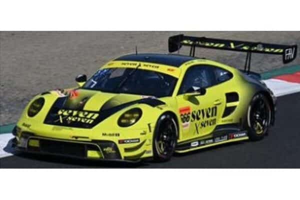 Spark 1:43 Porsche 911 GT3 R Evo No.666 Seven X Seven Racing 2026 Kiyoto Fujinami / Sven Müller Super GT Season (43SGT26666) Resin Model