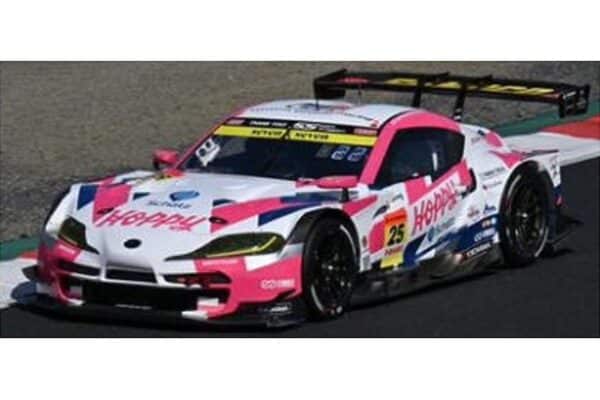 Spark 1:43 Toyota GR Supra GT No.25 HOPPY Team Tsuchiya 2026 R. Horachi / Takamitsu Matsui Super GT Season (43SGT26025) Resin Model