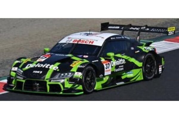 Spark 1:43 Toyota GR Supra No.37 TGR Team Deloitte TOM'S 2026 Giuliano Alesi / Ukyo Sasahara Super GT Season (43SGT26037) Resin Model