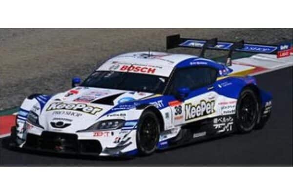 Spark 1:43 Toyota GR Supra No.38 TGR Team KeePer CERUMO 2026 R. Kobayashi / Toshiki Oyu Super GT Season (43SGT26038) Resin Model