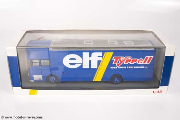 Spark - 1:43 British Leyland Leopard Tyrrell F1 Team Transporter 1976 - Resin Model