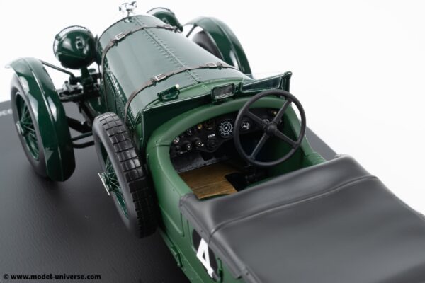 Spark 1:18 Bentley Speed Six No.4 Winner 24H Le Mans 1930 W. Barnato - G. Kidston (18LM30) - Resin Model 16 Spark 1:18 Bentley Speed Six No.4 Winner 24H Le Mans 1930 W. Barnato - G. Kidston (18LM30) - Resin Model