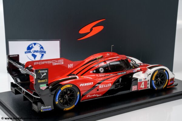 Spark - 1:18 Porsche 963 No.4 Penske 24h Le Mans 2024 - Tandy, Nasr, Jaminet - Resin Model 11 Spark - 1:18 Porsche 963 No.4 Penske 24h Le Mans 2024 - Tandy, Nasr, Jaminet - Resin Model