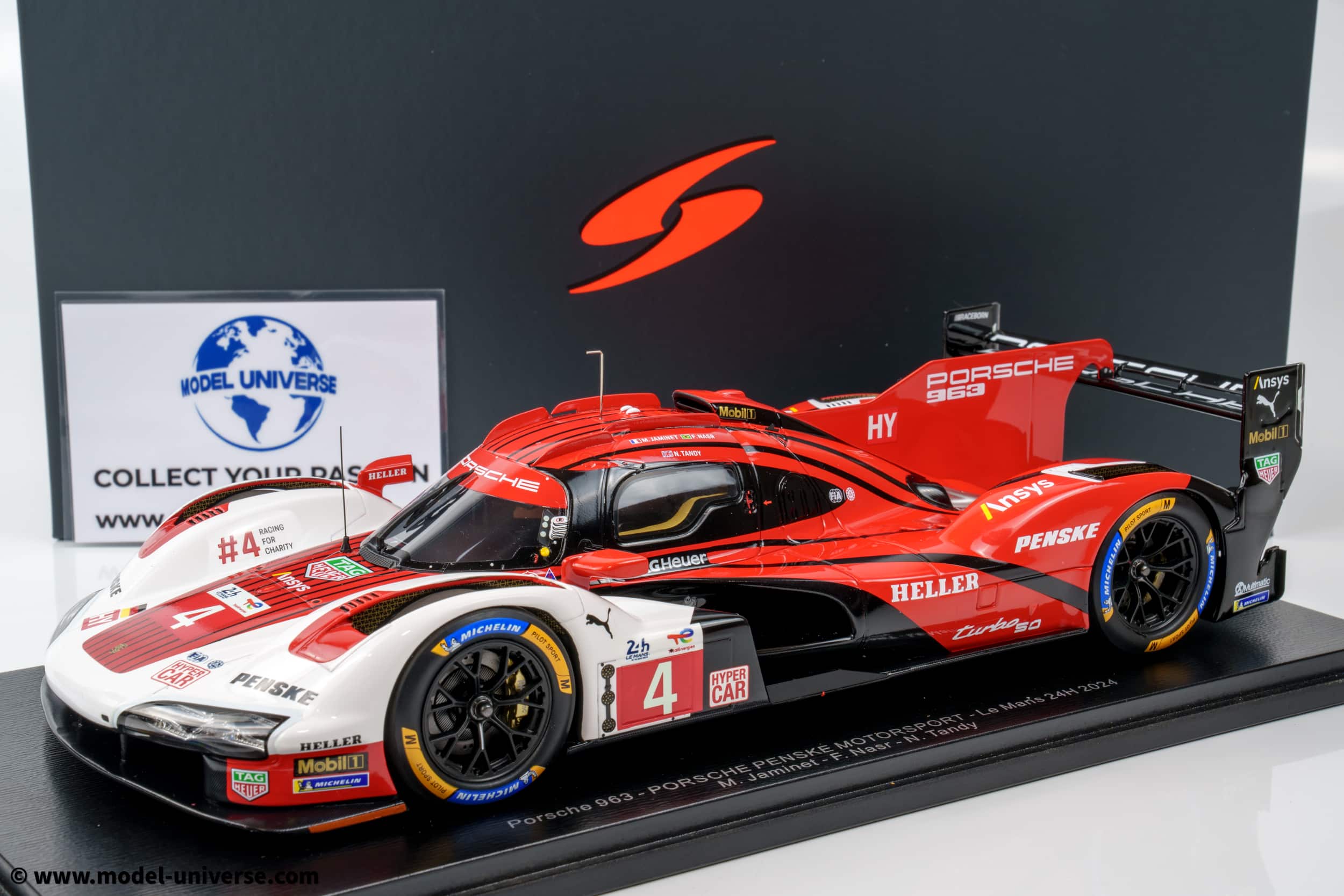 Spark - 1:18 Porsche 963 No.4 Penske 24h Le Mans 2024 - Tandy