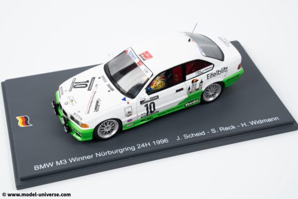 Spark - 1:43 BMW M3 Scheid Eifelblitz Winner 24h Nurburgring 1996 - Resin Model 11 spark 43NUR1996 img 2