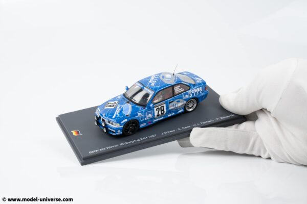 Spark - 1:43 BMW M3 (E36) Scheid Motorsports Winner 24h Nurburgring 1997 - Resin Model 9 Spark - 1:43 BMW M3 (E36) Scheid Motorsports Winner 24h Nurburgring 1997 - Resin Model