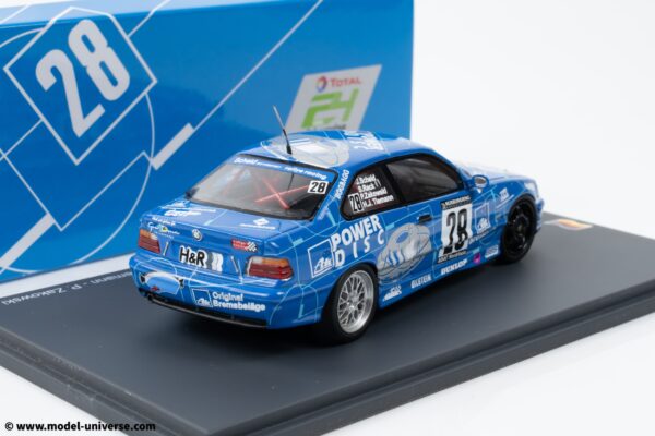 Spark - 1:43 BMW M3 (E36) Scheid Motorsports Winner 24h Nurburgring 1997 - Resin Model 8 Spark - 1:43 BMW M3 (E36) Scheid Motorsports Winner 24h Nurburgring 1997 - Resin Model